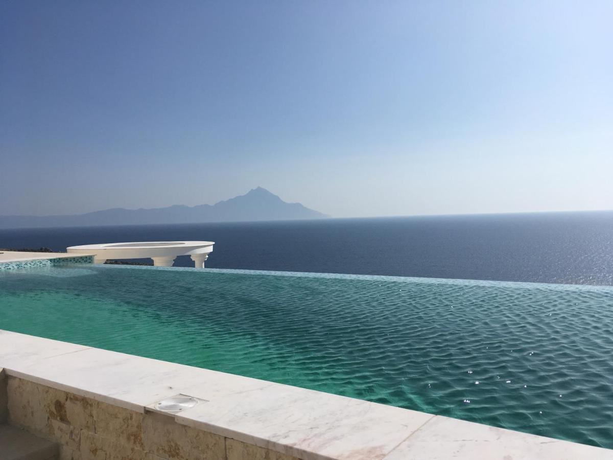 Villa Ulyana Kriaritsi - Athos Sea View & Spa Eksteriør billede