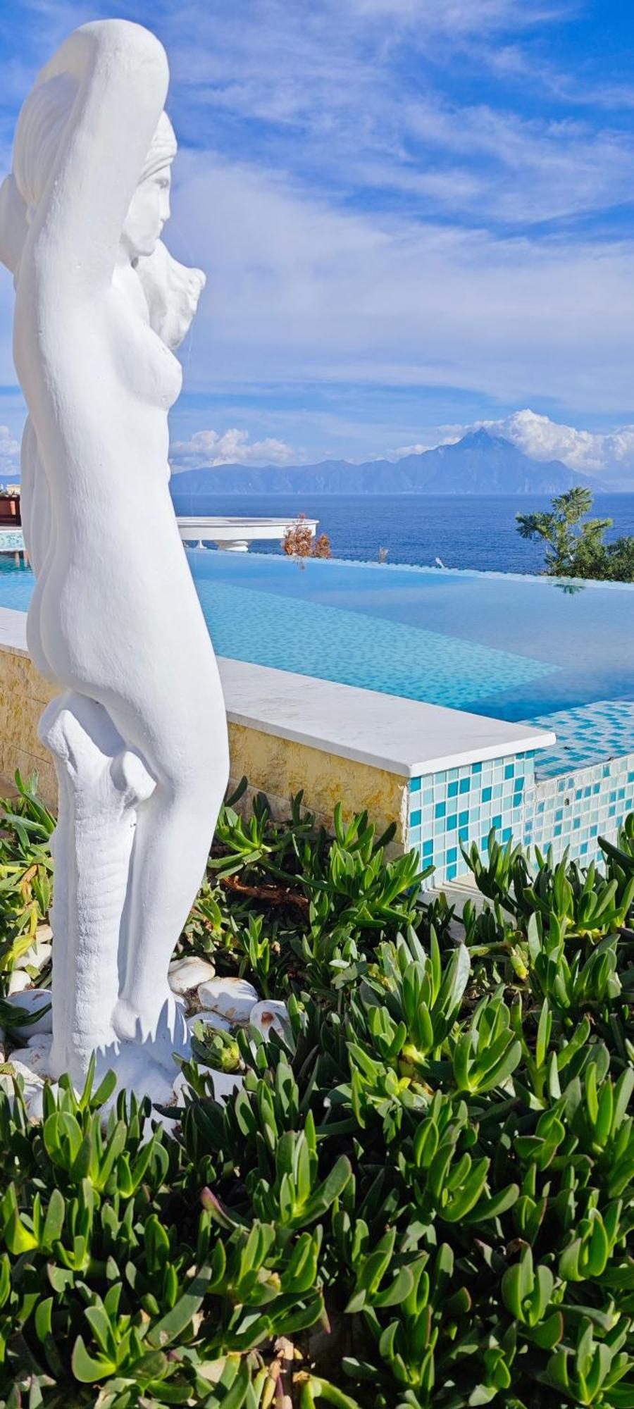 Villa Ulyana Kriaritsi - Athos Sea View & Spa Eksteriør billede