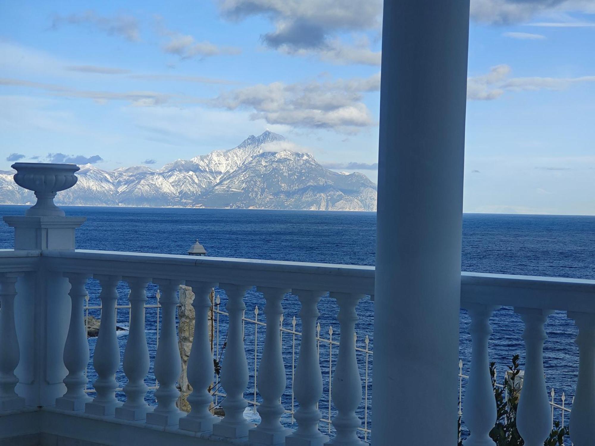 Villa Ulyana Kriaritsi - Athos Sea View & Spa Eksteriør billede
