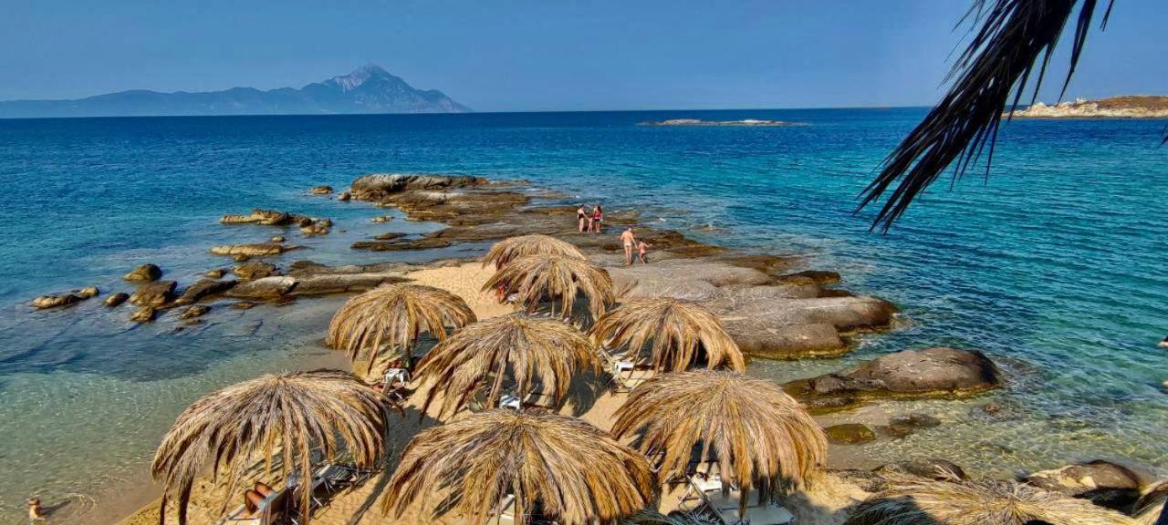 Villa Ulyana Kriaritsi - Athos Sea View & Spa Eksteriør billede